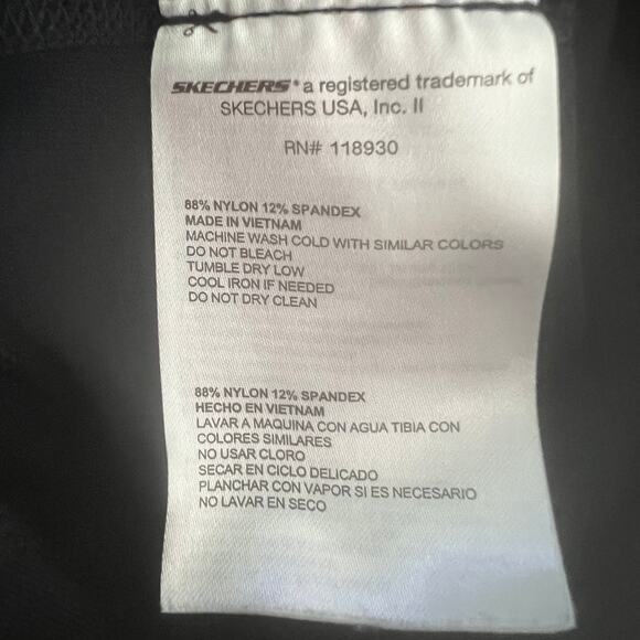 Skechers High Rise Black Activewear Leggings Size Medium - Picture 8 of 9